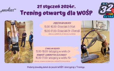 TRENING OTWARTY DLA WOŚP`u